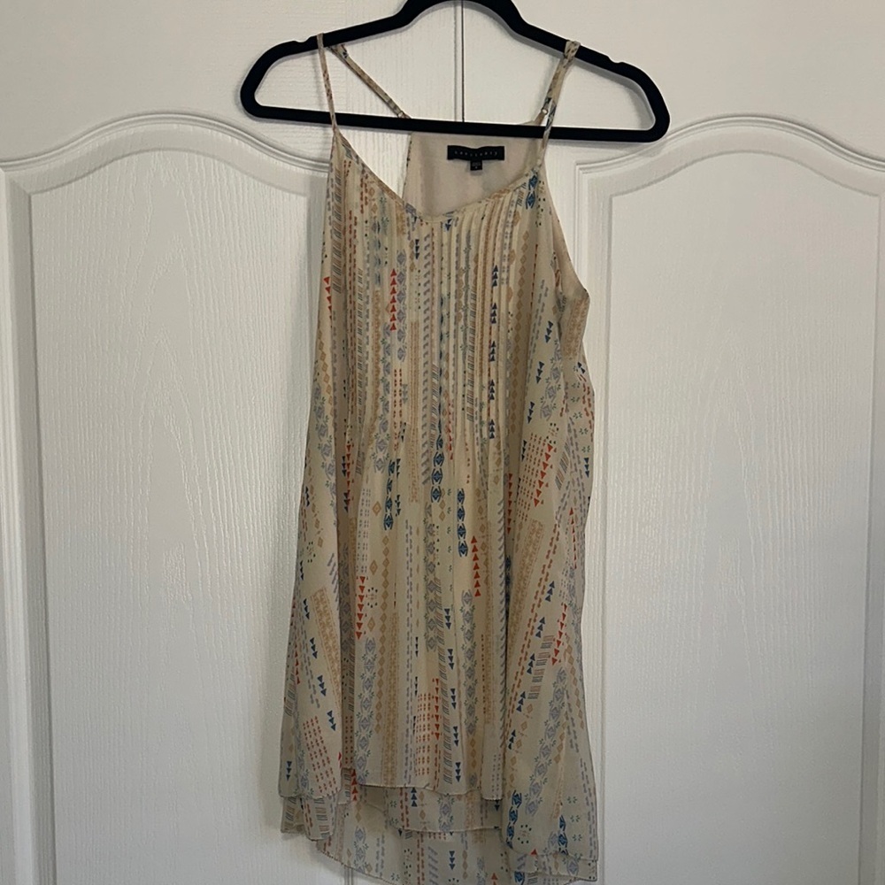 NWOT Sanctuary Patterned Sleeveless Dress size Small